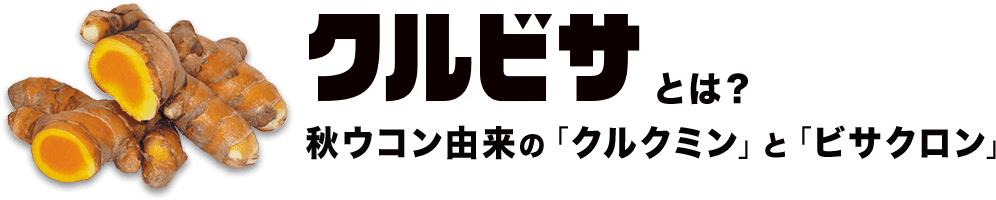 クルビサとは？秋ウコン由来の「クルクミン」と「ビサクロン」