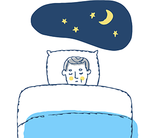 睡眠をしっかりと